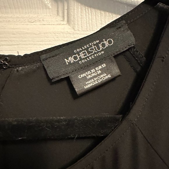 Michel Studio Collection Black Top - Picture 5 of 5